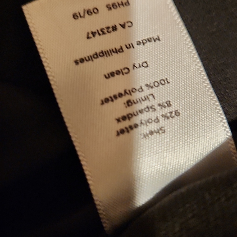 ❤️ TALBOTS HIGH RISE WIDE LEG TROUSERS / PANTS, BLACK, 14 (32) - Picture 7 of 9